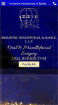 Mobile Screenshot of erieoralsurgery.com
